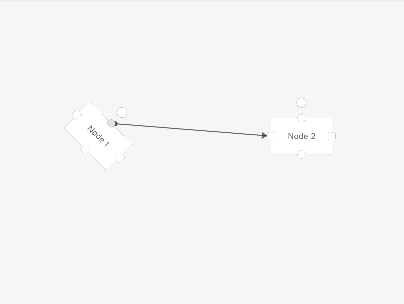 Standard Handle For Rotation Angular Diagram Example – Node Rotation Handles with Constraints ...