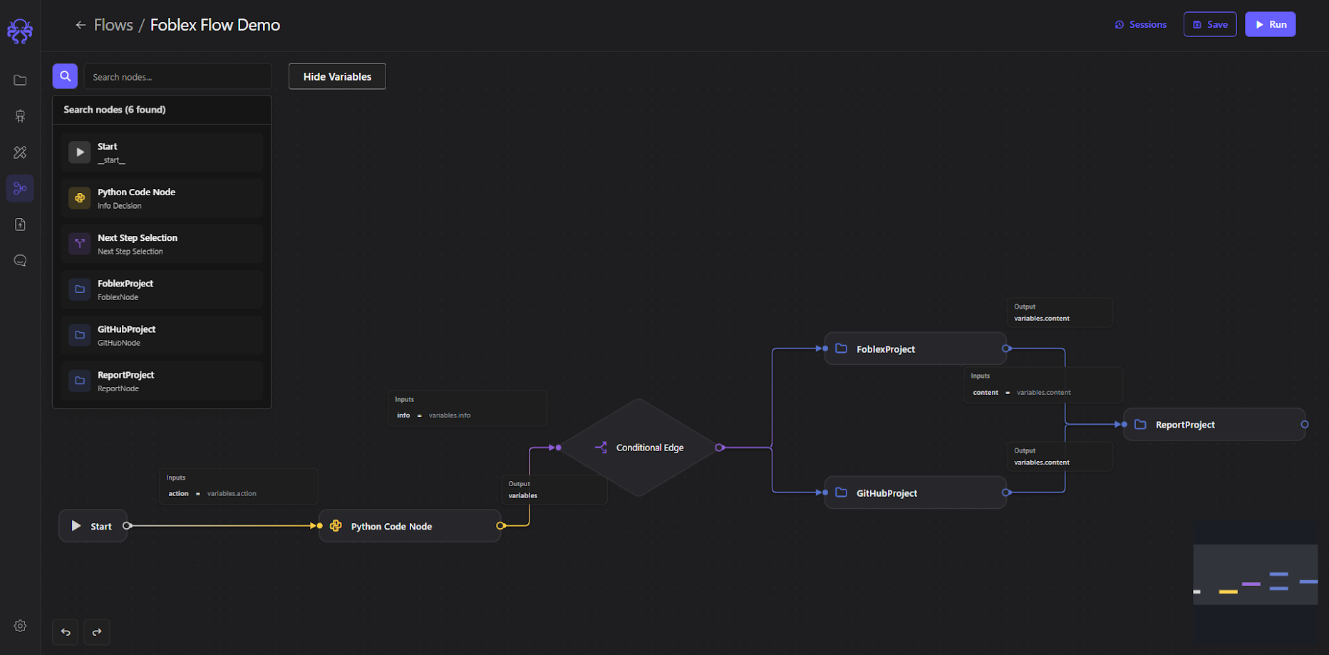 Multi Agent AI Orchestration (EpicStaff) — Foblex Flow showcase